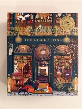 Galison - The Gilded Spine - 1000 piece puzzle
